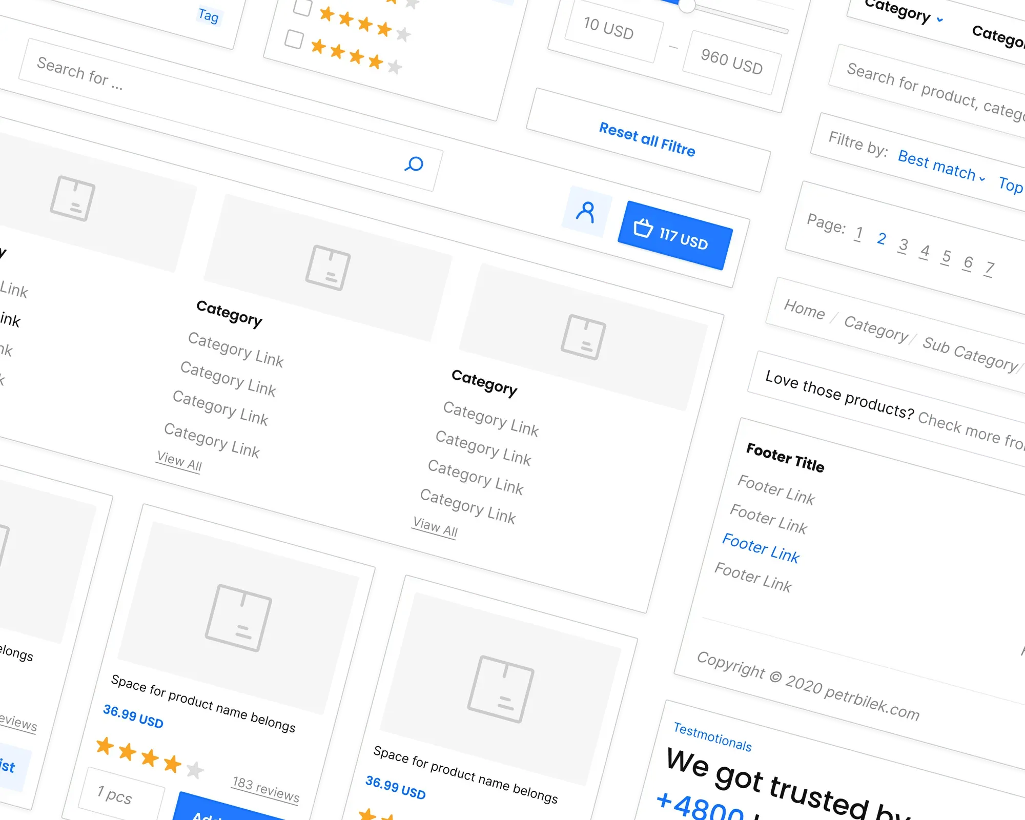 Adobe XD – Starter Kit, digital product by Petr Bilek