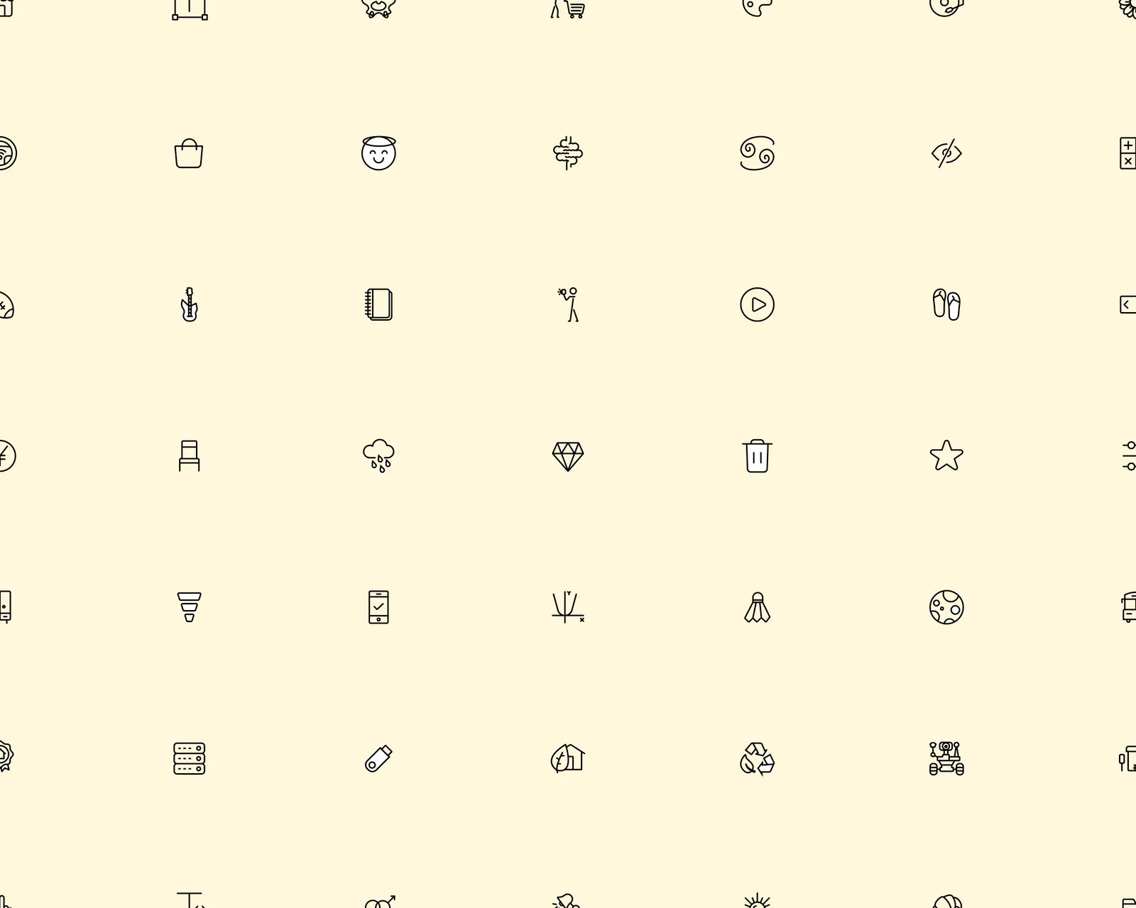 Iconuioo - Best icons pack for marketing, digital product by Petr Bilek
