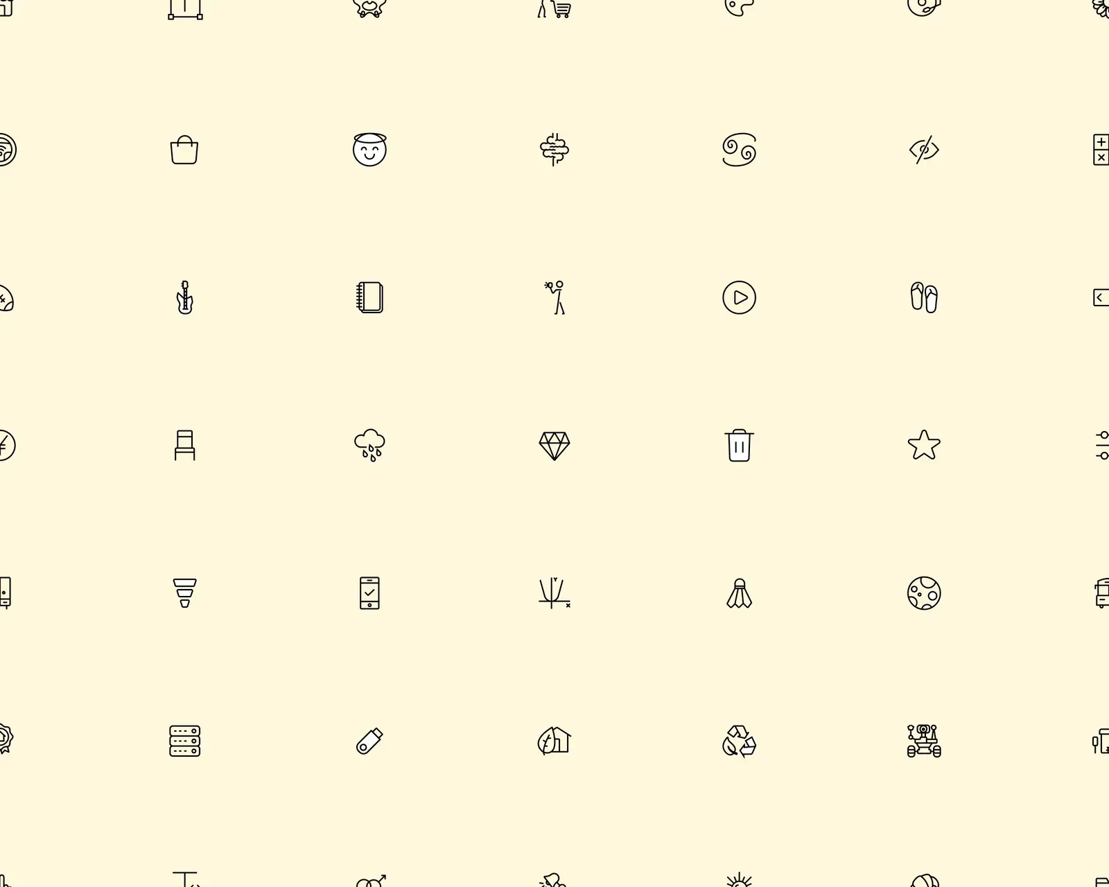 Iconuioo - Best icons pack for marketing, digital product by Petr Bilek