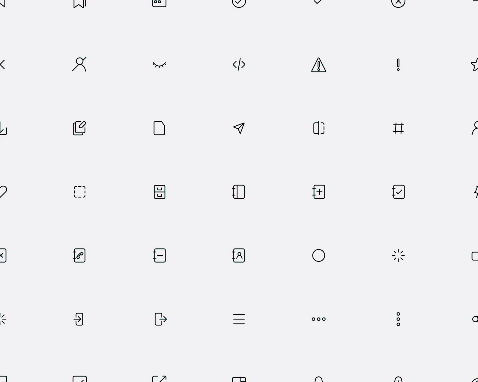 Line Icon Pack, digital product by Petr Bilek